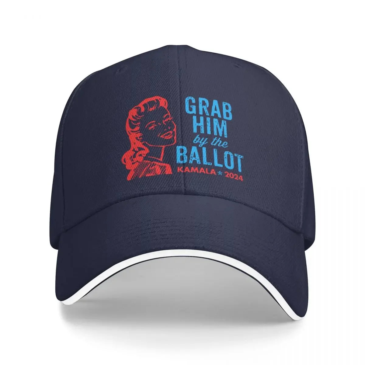 Grab Him By The Ballot Kamala 2024 Election Baseball Cap