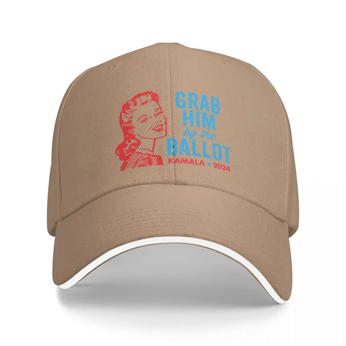 Grab Him By The Ballot Kamala 2024 Election Baseball Cap