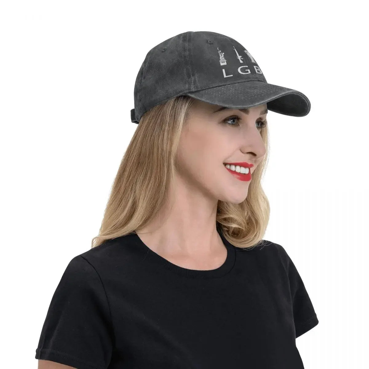 Liberty Guns Beer Trump Funny Baseball Cap