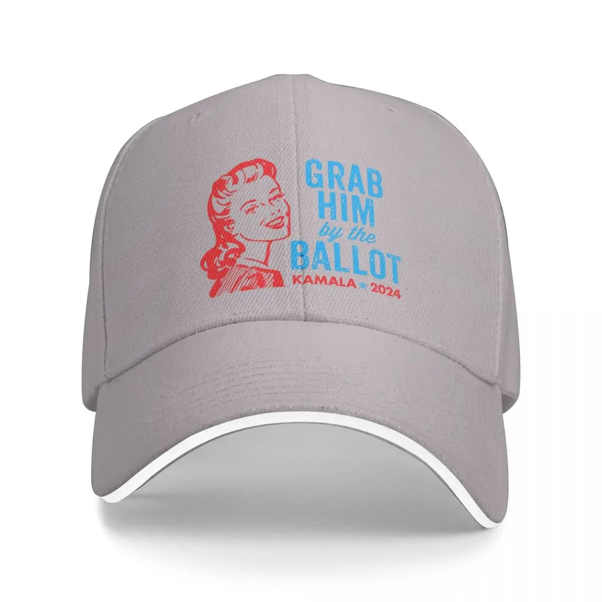 Grab Him By The Ballot Kamala 2024 Election Baseball Cap