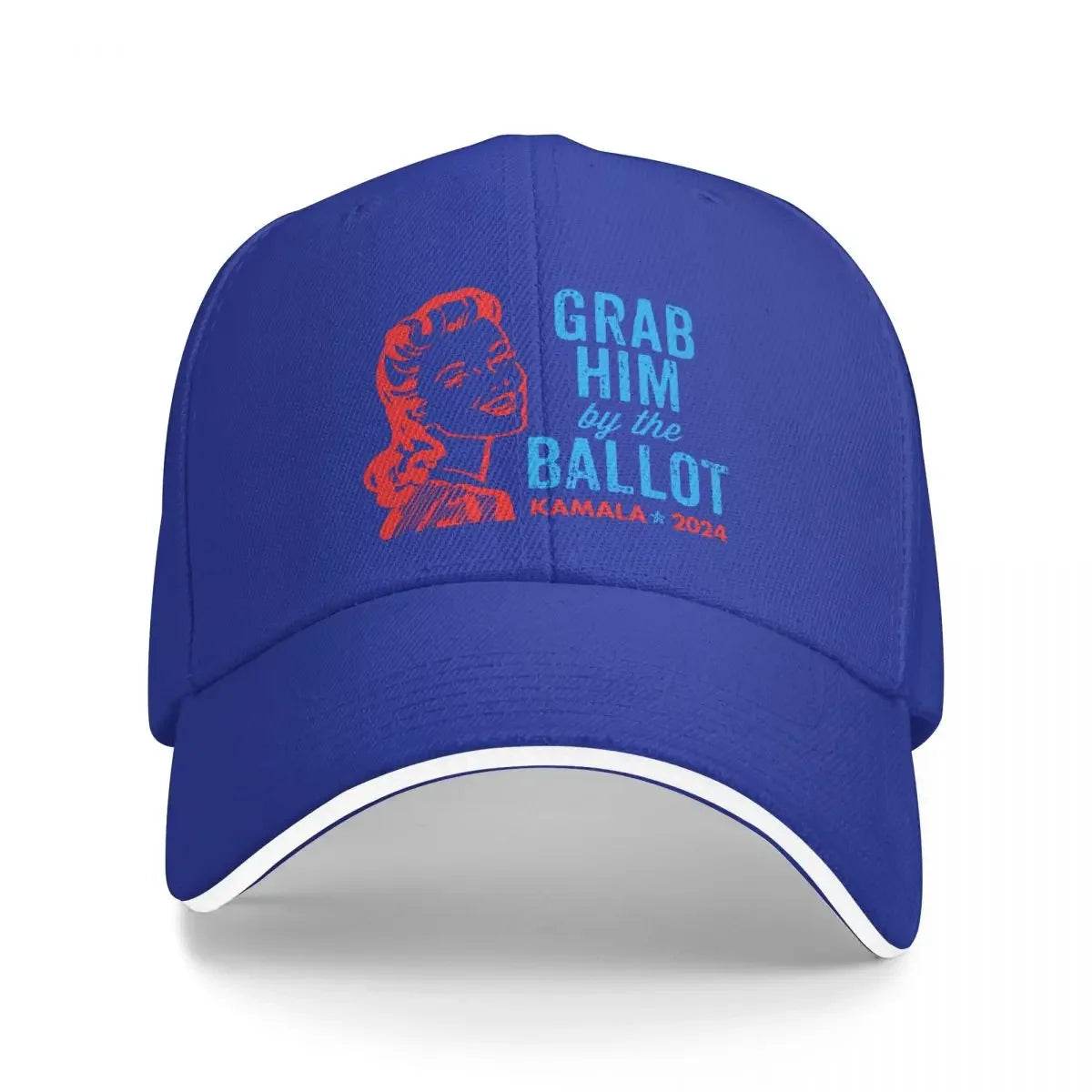 Grab Him By The Ballot Kamala 2024 Election Baseball Cap