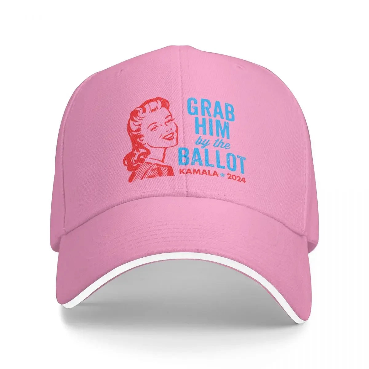 Grab Him By The Ballot Kamala 2024 Election Baseball Cap