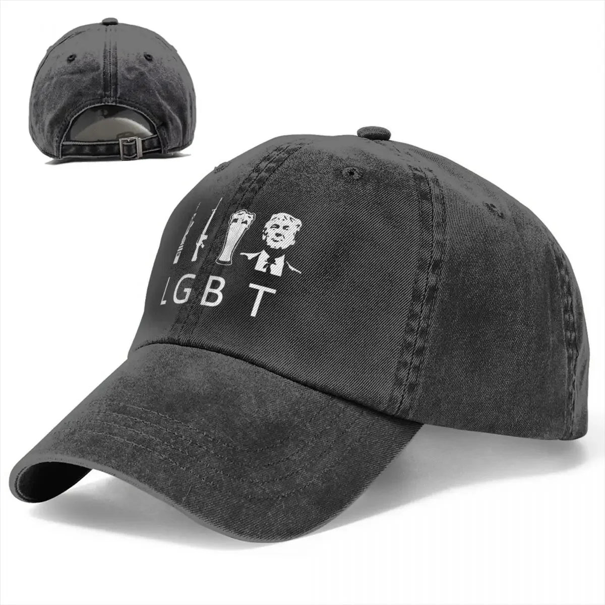 Liberty Guns Beer Trump Funny Baseball Cap