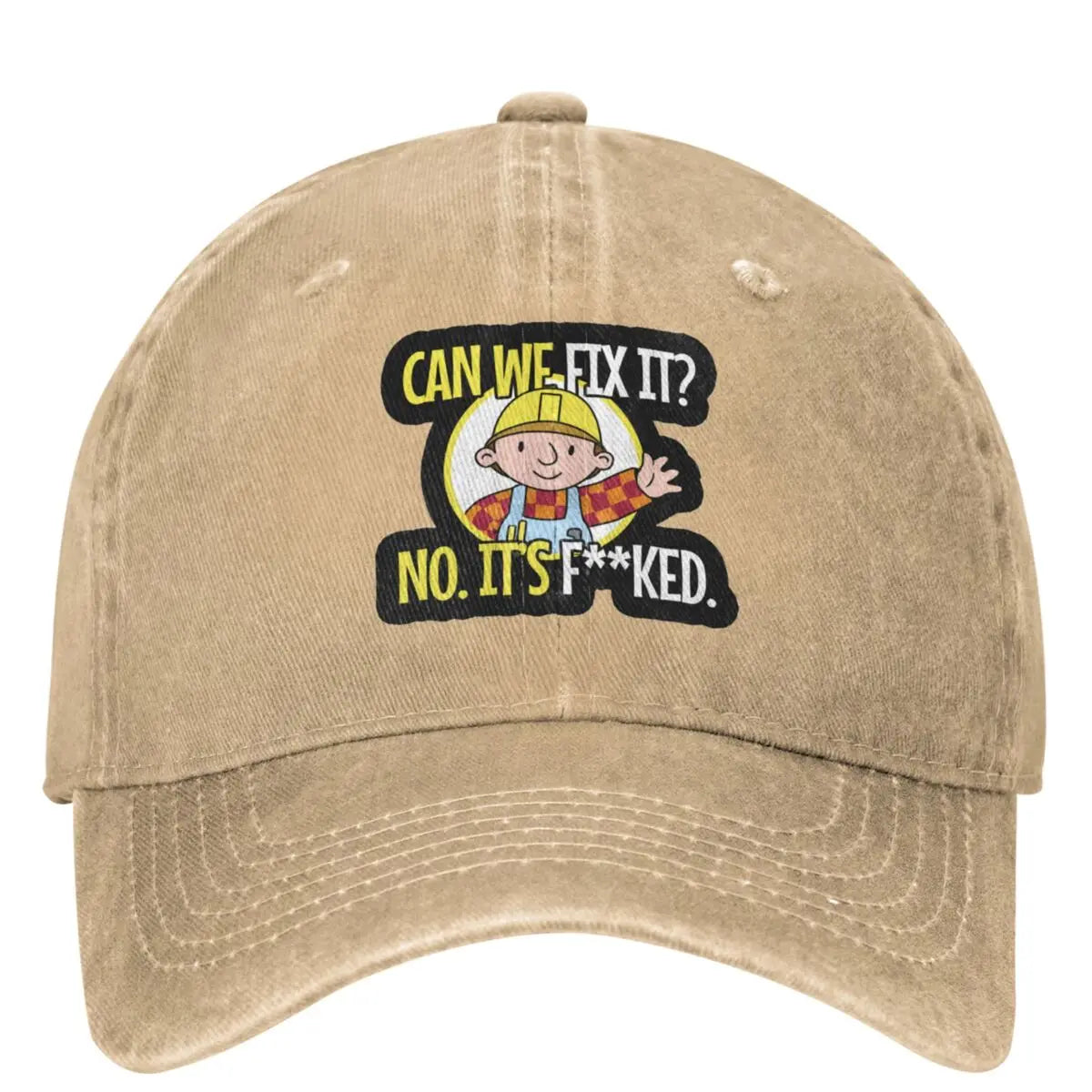 Can We Fix It Baseball Cap Funny