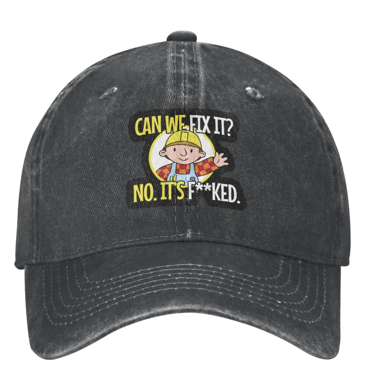 Can We Fix It Baseball Cap Funny