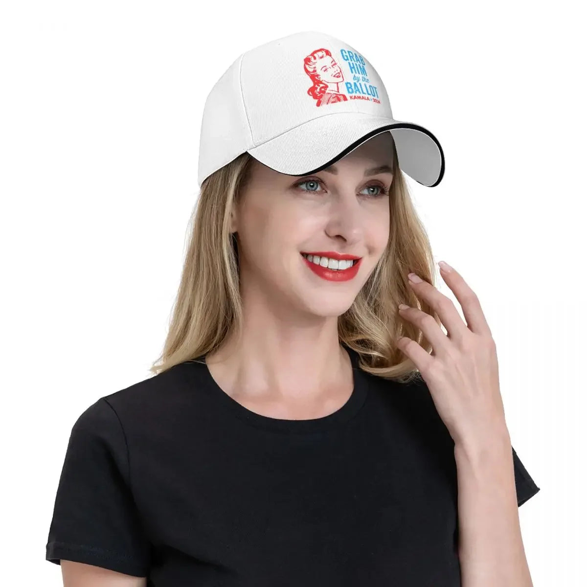 Grab Him By The Ballot Kamala 2024 Election Baseball Cap