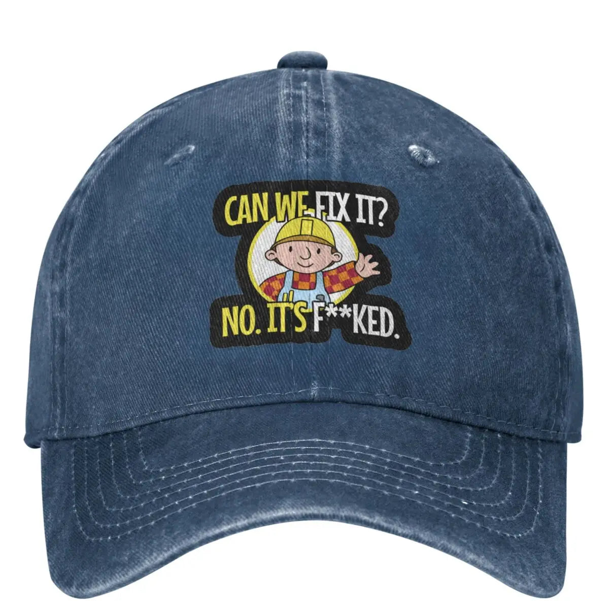 Can We Fix It Baseball Cap Funny