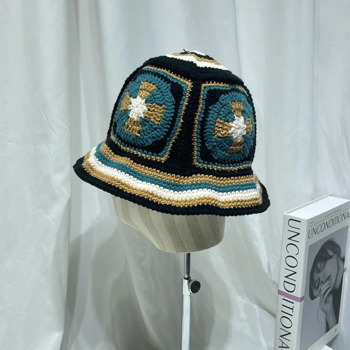 Muticolor Crochet Handmade Bucket Hat