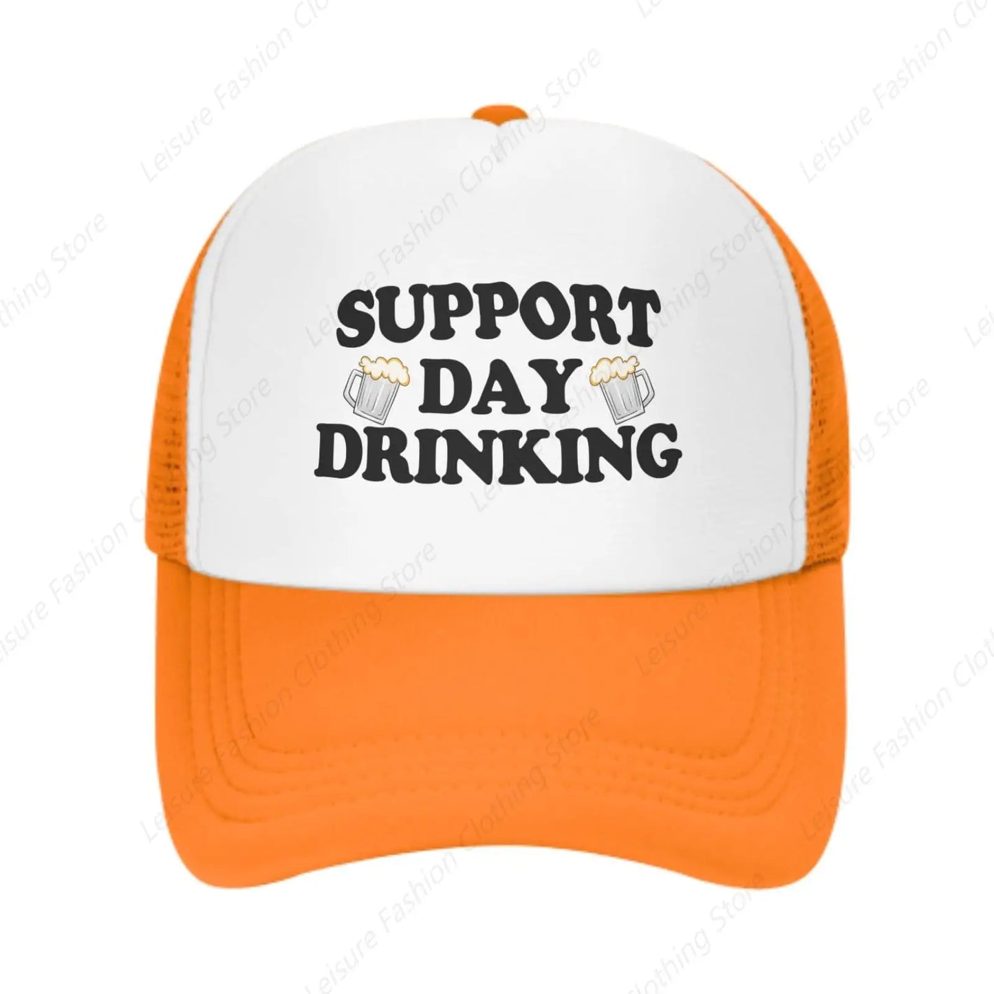 Funny Support Day Drinking Trucker Hat