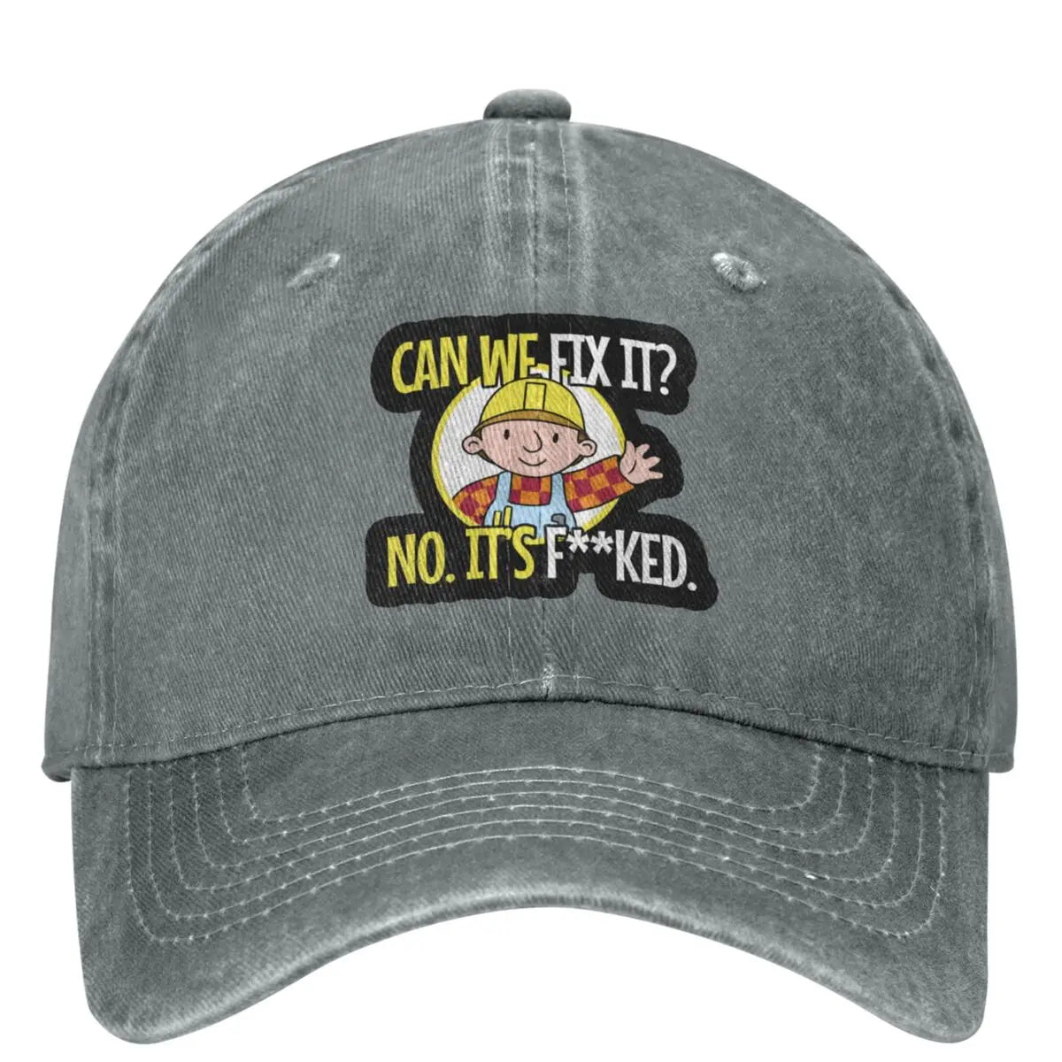 Can We Fix It Baseball Cap Funny